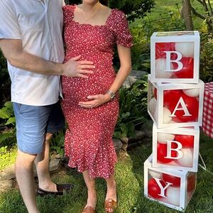 PRETTYGARDEN Womens Short Puff Sleeve